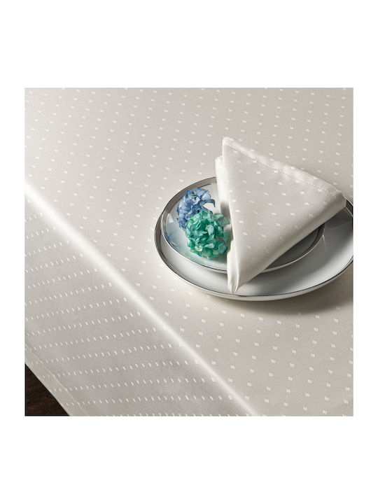 Xionoula Home Τραπεζομάντηλο Μπεζ 160x180εκ.