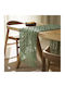 Gofis Home Runner Cotton Natural Fog Green 40x160cm