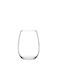 Espiel Amber Set Glasses for White Wine Made of Glass in White Color 6 Pieces