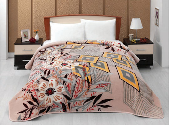 SteweHome Σετ Διπλή 200x240εκ. Καφέ SteweHome Σετ Διπλή 200x240εκ. Καφέ