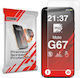 GrizzGlass Matte Screen Protector Motorola Moto G67