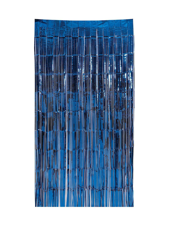 Lianos Χριστουγεννιάτικη Κορδέλα Μπλε 200x100cm