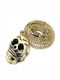 Men's Pocket Battery Gold Watch