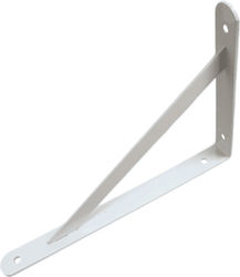 Heavy-Duty Metal Shelf Bracket in White Colour 200x300mm DD-06576
