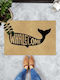 SteweHome Non-Slip Orange Doormat 70x45cm