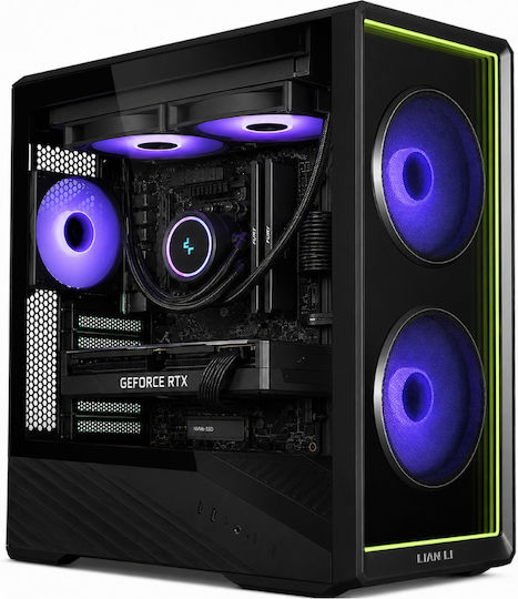 Vengeance Firestorm-V5 Lian-Li Edition Гейминг Настолен Компютър (Ryzen 5-7500X3D/32GB DDR5/1TB SSD/GeForce RTX 5060 Ti/Без Операционна Система)