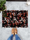 SteweHome Non-Slip Orange Doormat 70x45cm