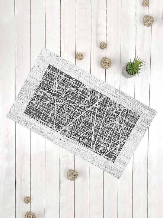SteweHome Non-Slip Gray Doormat 45x70cm Thickness 10mm
