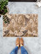 SteweHome Non-Slip Orange Doormat 70x45cm