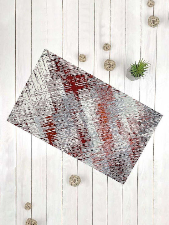 SteweHome Non-Slip Red Doormat 70x45cm