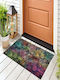 SteweHome Non-Slip Yellow Doormat 70x45cm