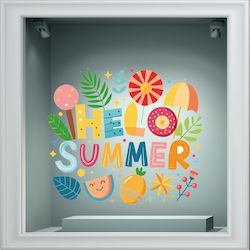 Αυτοκόλλητο Εκπτώσεων - Summer Sale 126 - 125cm X 104cm