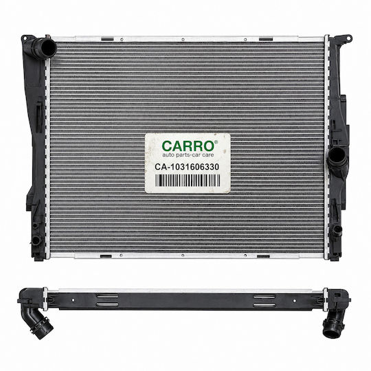 Water Radiator All Petrol Mechanical-Automatic 600x460x32 1 Hose Bmw Series 1 E81/87 3/5d 04-11 17117553111 1 Pc