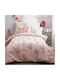 Vesta Home Single Cotton Sheet Set with Elastic Band Leopard 170x260cm 3pcs
