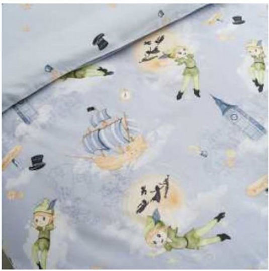 Vesta Home Kinderbettlaken Set Mit Gummizug Baumwolle Peter 170x260cm 3 Stück
