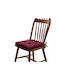 Garden Chair Cushion Burgundy 40x40cm