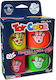 Toy Color Finger Paints Wash 80g 4 Pieces Neon 220.002853