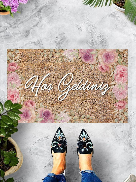 SteweHome Non-Slip Brown Doormat 45x70cm