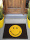 SteweHome Non-Slip Black Doormat 70x45cm