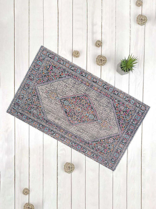 SteweHome Non-Slip Gray Doormat 70x45cm