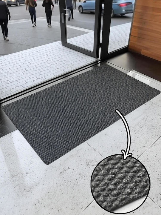 SteweHome Non-Slip Gray Doormat 300cm