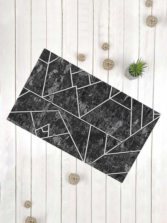 SteweHome Doormat Non-Slip Black 45x70cm