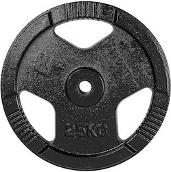 inSPORTline Δίσκος Μεταλλικός 1 x 25kg Φ30mm με Λαβές inSPORTline Δίσκος Μεταλλικός 1 x 25kg Φ30mm με Λαβές