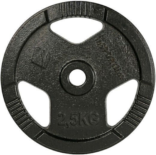 inSPORTline Metal Plate 1 x 2.5kg Φ30mm with Handles