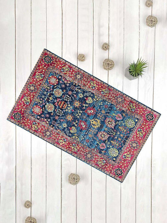 SteweHome Non-Slip Blue Doormat 70x45cm