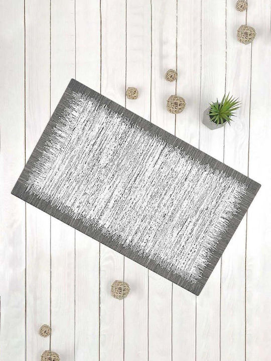 SteweHome Non-Slip Gray Doormat 45x70cm