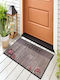 SteweHome Non-Slip Orange Doormat 70x45cm
