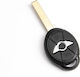 Car Key Remote Mini R50 R53 3 Buttons Hu92 66126931748