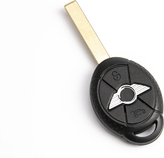 Car Key Remote Mini R50 R53 3 Buttons Hu92 66126931748
