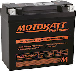 Μπαταρία Motobatt Mlx20uhd-hp 12v 12ah 20hr 720a Cca