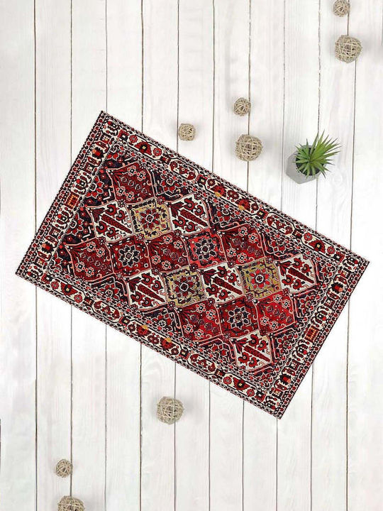 SteweHome Non-Slip Red Doormat