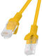 Lanberg UTP Cat.6 Patchcord 0.5m Portocaliu