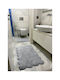SteweHome Non-slip Rectangular Gray Rug 60x100cm