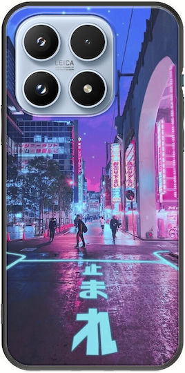 Tokyo By Night Xiaomi 17 5g Black TPU Black Silicone Case