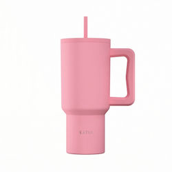 Estia Straw Tumbler XL Save The Aegean Ανακυκλώ...