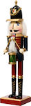 Kaemingk Christmas Wooden Nutcracker Height 25cm