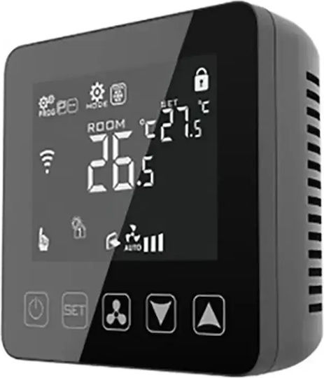 Hysen Цифров Вграден Термостат За Стая Черен Smart