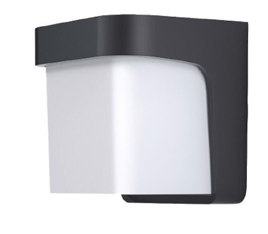 Inlight Επιτοίχιο Εξωτερικό Φωτιστικό LED 13W με Ρυθμιζόμενο Λευκό Φως 17.5x14.5x17.5εκ.