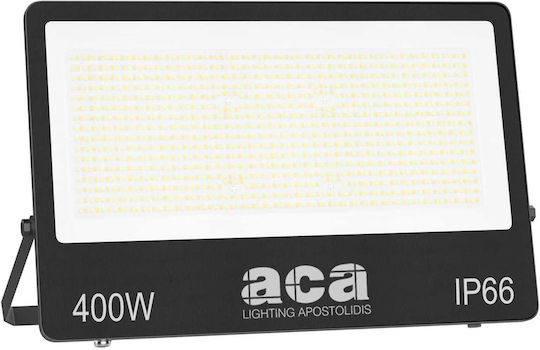 Aca Στεγανός Προβολέας LED 400W Ψυχρό Λευκό 6500K IP66