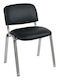 Visitor Chair Alpha In Black Colour