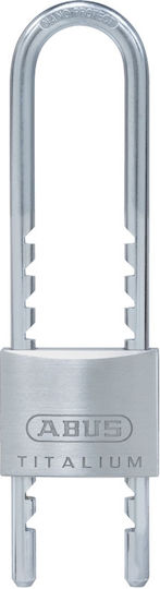 Abus Titalium Padlock Long Shackle Adjustable with Key 50mm