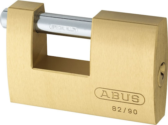 Abus Brass Monoblock Padlock with Key