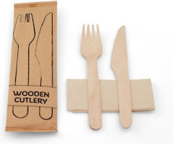 Sier Disposable Wooden 100pcs