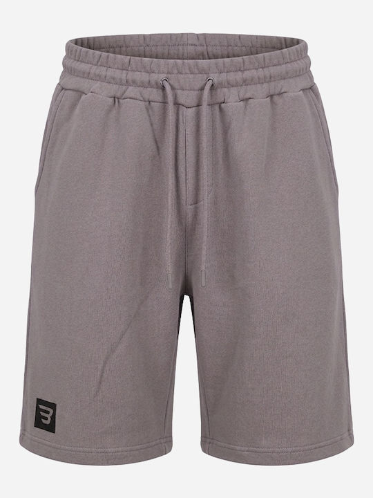 Brokers Jeans Αθλητική Ανδρική Βερμούδα Anthracite