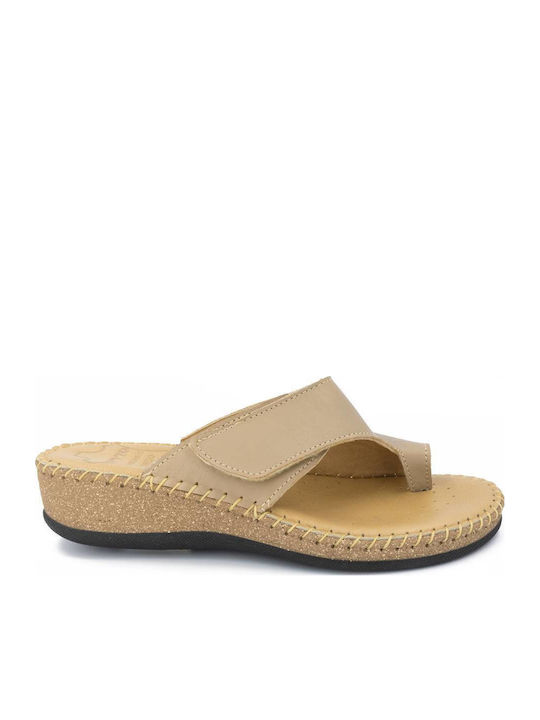 Sandale Casual Damă Anatomici Din Piele Maro