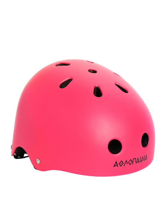 Athlopaidia Kinderfahrrad- / Rollerhelm Rosa